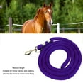 thumbnail image 4 of Horse Training Rope, Flexible 6.6ft Horse Lunge Line  for Competition Red,Black,Royalblue,Purple,Navy Blue, 4 of 7