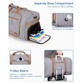 thumbnail image 3 of Bolsa de lona Urtala de 80 litros con compartimento para zapatos, resistente al agua, 3 of 7