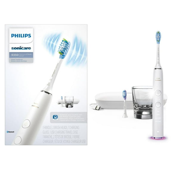 Philips Sonicare DiamondClean Smart 9350 Pink, Rechargeable electric power toothbrush, HX9902