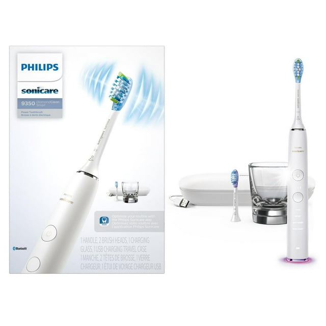 Philips Sonicare DiamondClean Smart 9350 Pink, Rechargeable electric power toothbrush, HX9902