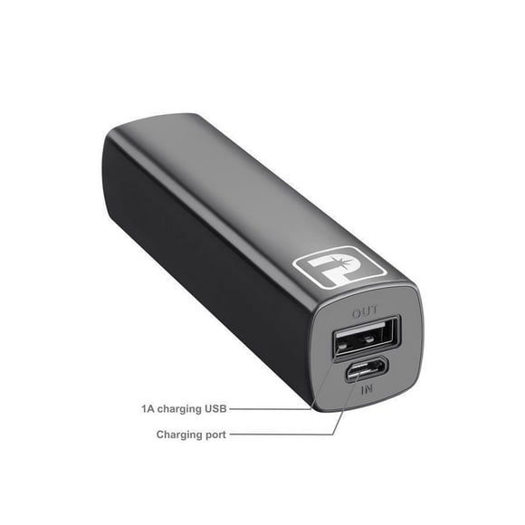 Powerology Chargeur portatif ReCharge, 2500 mAh