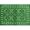 thumbnail image 1 of Ahgly Company Indoor Rectangle Persian Emerald Green Traditional Area Rugs, 3' x 5', 1 of 4
