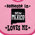 thumbnail image 4 of Inktastic New Mexico Vacation Gift Boys or Girls Baby Bib, 4 of 4