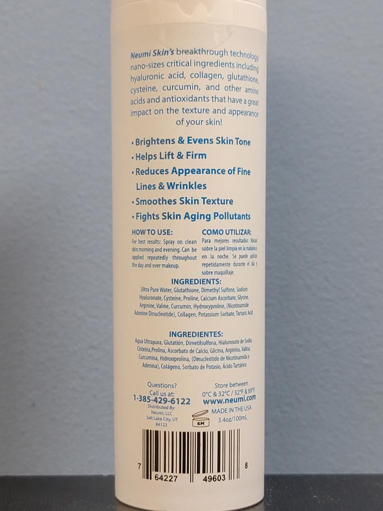 glutathione spray uses Sublingual L-Glutathione Vitality Energy Vitamin C Spray Anti-wrinkle  Medicine main image 0