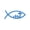 Blue, variant on Fish Badge Adhesive Metal Decal 3D Car Fish Decal Sticker for Car Window Christian Fish Emblems Sticker