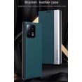 thumbnail image 3 of Thin Slim Flip Case for Xiaomi 13 Pro with Stand, Business PU Leather Shockproof Protective Phone Cover Case for Xiaomi 13 Pro CX Light Blue, 3 of 11