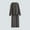 *Dark Gray, variant on Women's Two-Piece Set,Solid Color V-Neck Cable Knit Sweater Set,Long Sleeve Top with Casual Straight Leg Pants Brown,Womens Plus Free Size