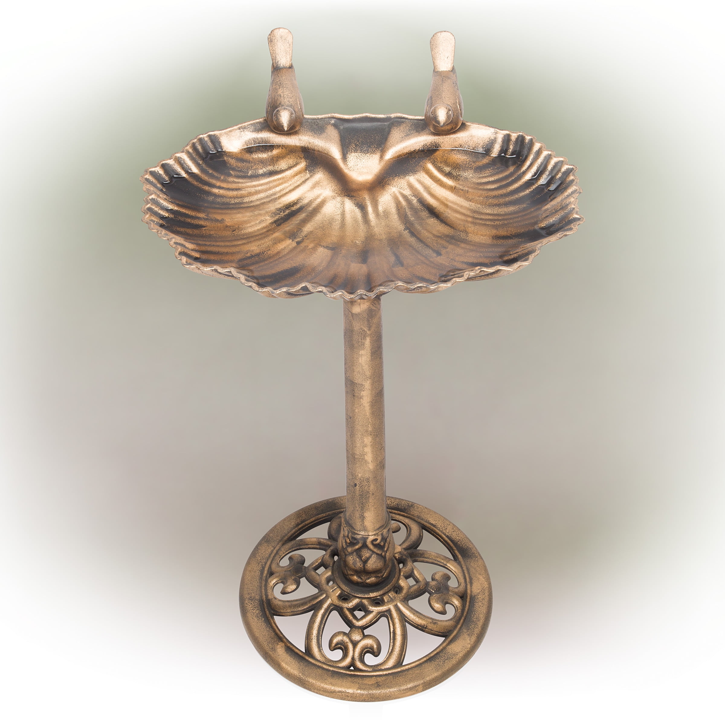 Buy Alpine 32inch Bronze Plastic Bird Bath at Ubuy Kuwait