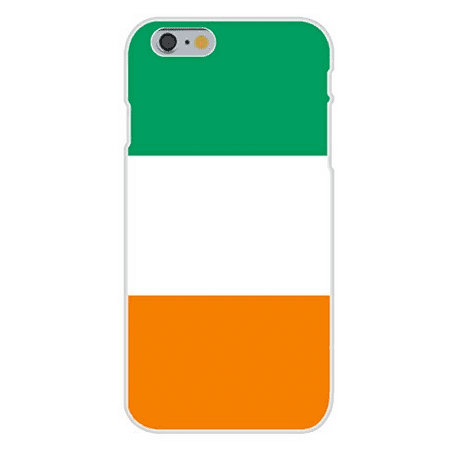 Apple iPhone 6 Custom Case White Plastic Snap On - Cote d'Ivoire (Ivory Coast) - World Country National