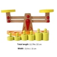 thumbnail image 4 of Toddlers Balance Math Game Toys Wooden For Kids 1 Set 12.77X5.89X5.11in, 4 of 9