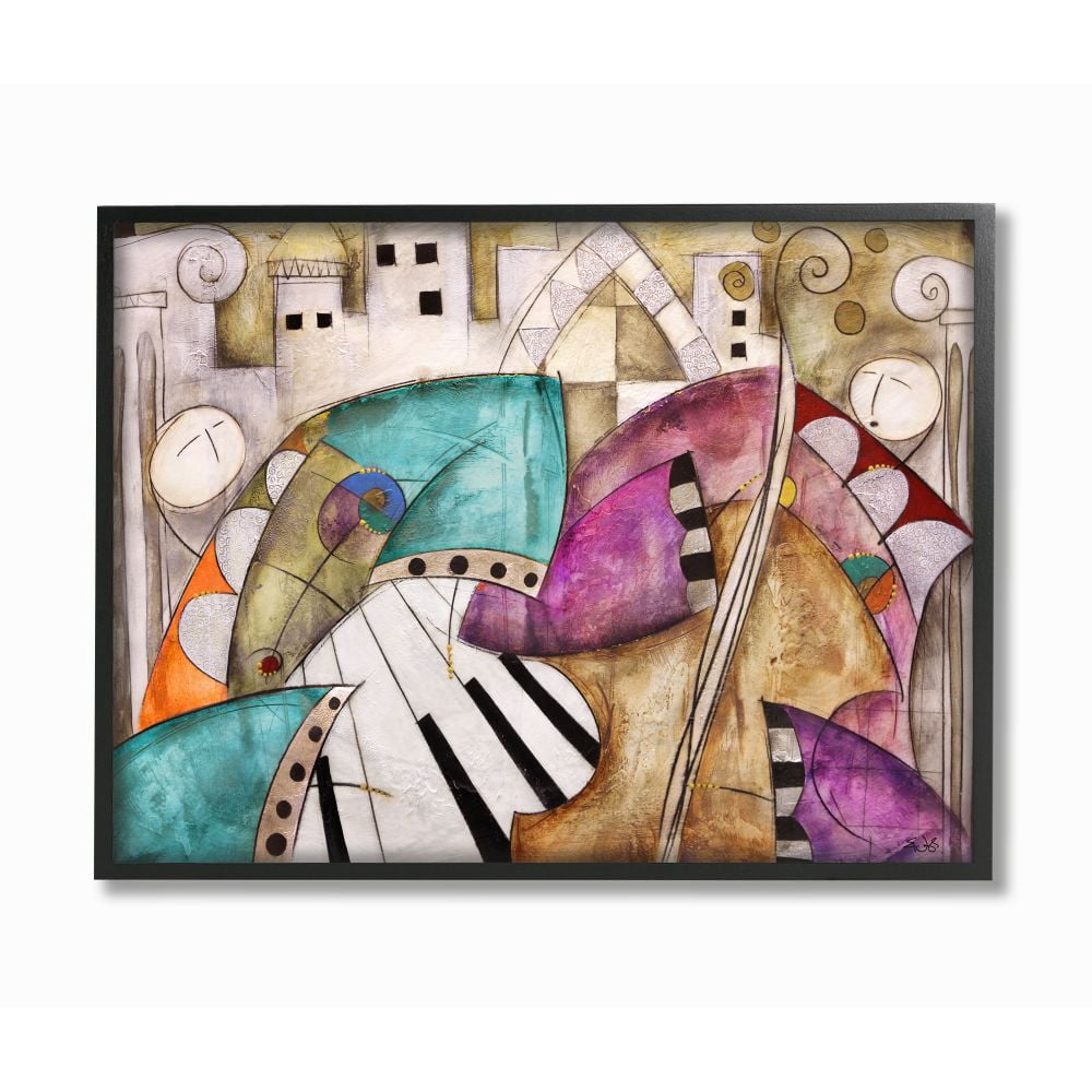 Stupell Home Décor Printed Abstract Framed Art Print, by Jason Brueck