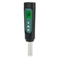 thumbnail image 3 of Detector de humedad y temperatura de suelo con sensor integrado de 4 pines EC+ para jardín (retroiluminación YY-1000), 3 of 14