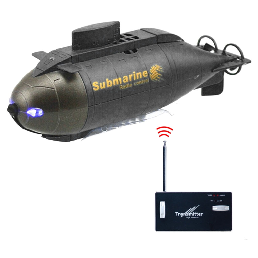 Mini RC Submarine Military Model 6CH Electronic Boat Ship Water Toy