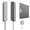 Silver, variant on Magnetic Adsorption Charger for iPad Pro, Smart Connector Wireless Charging For 11inch iPad Pro M4 M5, PD 35W Fast Charge Pad with 6.6ft Braided Cable
