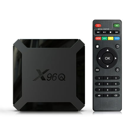 Anself X96Q Android TV Box, Android 10 Support 4K HDR Smart Streaming Media Player