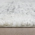 thumbnail image 5 of Paris Waves Cream Shag Area Rug 6'7" x 9'6", 5 of 5