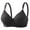 Womens Bras Black, variant on Womens Everyday Bras, Women's Wireless Lace Push Up Bras Comfortable Seamless Supportive Full Coverage Convertible Everyday Tshirt Bra 34-42