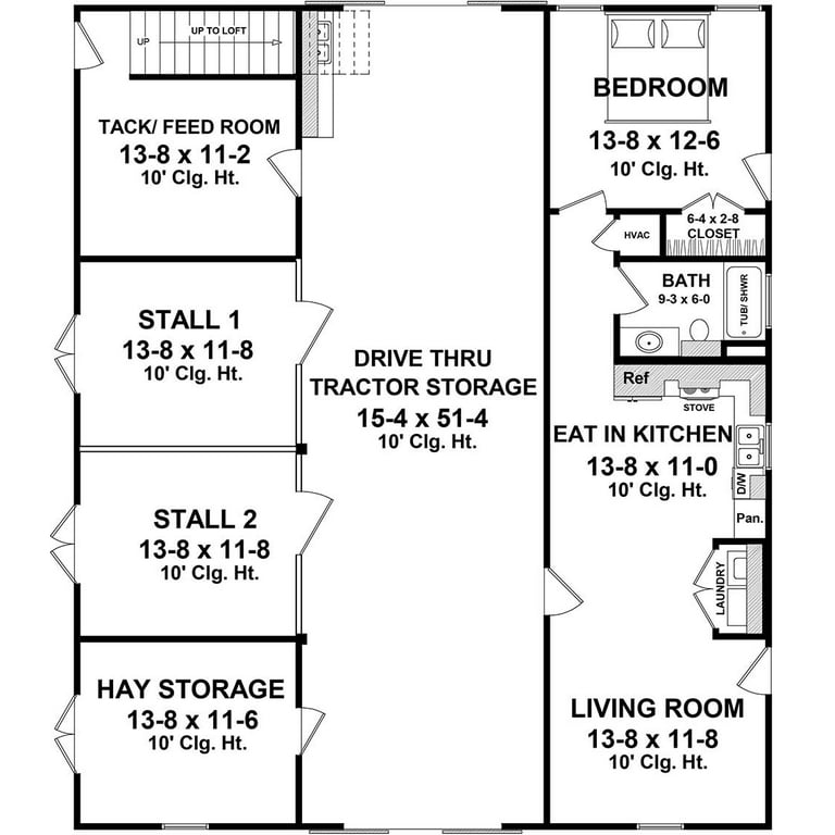 small barn floor plans