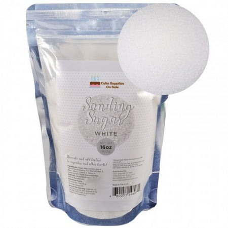 Sanding Sugar Set - Sanding Sugar White 16 oz