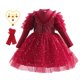 thumbnail image 1 of Otoño Invierno Niñas Vestido de Navidad Ropa para niños Vestido de fiesta Fiesta de niñas Tul Tutu Vestidos de princesa Vestido Año Nuevo Costume3-4T (110) Gao Jinjia LED, 1 of 2