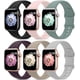 thumbnail image 3 of Paquete de 6 correas deportivas compatibles con Apple Watch Band 38 mm, 40 mm, 41 mm, 42 mm, 44 mm, 45 mm, 49 mm, correa de silicona suave impermeable compatible con iWatch Apple Watch Series 9 Ultra, 3 of 4