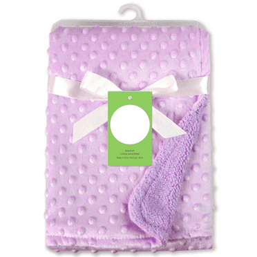 TELOLY Baby Blankets Neutral,Soft Bamboo Blanket,Cozy Baby Swaddle Ideal for Newborns and Toddlers,Purple