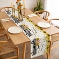 thumbnail image 3 of Cute Pig Table Runner - 70 Inch Long, Kitchen Dining Table Runner Dresser Scarves, County Sunflowers Truck Farmhouse Black White Plaid Farmhouse Decor for Coffee Tables Wedding Party Banquet, 3 of 8