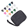 thumbnail image 4 of Pochette de Guitare, Prévient les Rayures Sac de Protection Portable Imperméable pour Accessoires d'Instruments Croci, Marron, Noir, 4 of 8