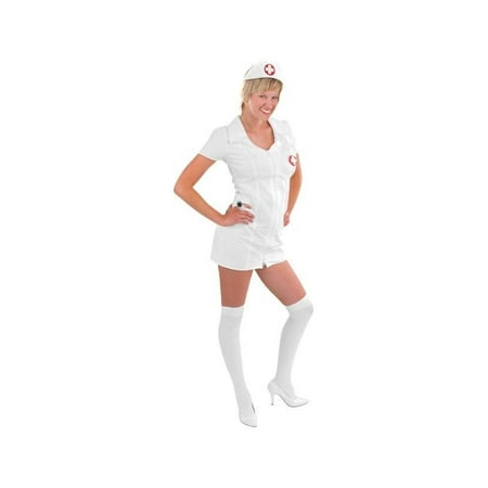 Adult Double Zip Nurse Costume