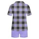 thumbnail image 4 of Conjunto de Verano para las Mujeres, Estampado Cuello de Manga Corta Y Pantalones Cortos, Moda Casual de Dos Piezas, 4 of 8