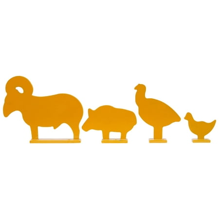 Air Gun Silhouette Metal Targets for Pistols and Air Rifles