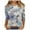 WenDA1502_Grey, variant on 3/4 Length Sleeve Womens Tops 2026 Trendy Round Neck T Shirts for Women Casual Three Quarter Sleeve Spring Tees Fashion Tshirts Coffee, M