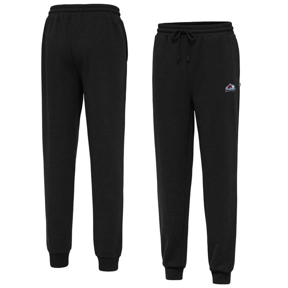 Men's Antigua Black Colorado Avalanche Idol Jogger Pants