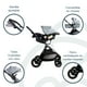 thumbnail image 3 of Travel System Bebesit Sunset Isofix Gris Asiento Auto Base Isofix Reclinable Compacto Desde Nacimiento, 3 of 9