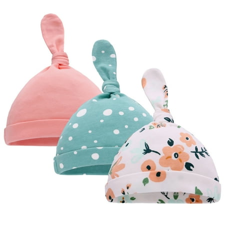 

Relanfenk Baby Hats Cute Cartoon Girls Boys Warm Cartoon Beanie Cap 3 Pack Hat