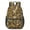 Black and Brown, variant on Black and Blue Leopard Print 17" School Backpacks for Teens,Waterproof Oxford Fabric,S-Shape Padded Straps for School,Travel,Hiking,Camping