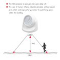 thumbnail image 2 of Black 9 Lamp Beads Led Wall Light Motion Sensor Night Light 360 Degree, 2 of 4