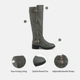 thumbnail image 2 of DREAM PAIRS Women's Wide Calf Comfortable Winter Knee High Boots UTAH-W, 2 of 5