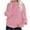 b Pink, variant on LYXSSBYX Womens Sweaters Clearance Women Casual Solid Long Sleeve Thick Knit Pullover Crewneck Sweater Coat