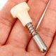 thumbnail image 3 of Metal Latch Spring Latch Pin Door Cabinet Doors Quick Installation Beige 4.00X1.50X1.50cm 10Pcs, 3 of 5