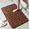 thumbnail image 4 of Alfombrilla para inodoro, alfombrilla absorbente para puerta de baño, alfombrilla antideslizante de secado rápido para inodoro, alfombrilla de vellón coral para puerta de inodoro, 4 of 6