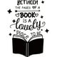 thumbnail image 1 of Adhesivo de pared de PVC con temática de libro y estrellas, citas inspiradoras, vinilo decorativo para pared, 1 of 8
