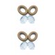 thumbnail image 3 of sweethay 1 par de almohadillas de cuero para auriculares con reducción de ruido, reparación de manguitos Type2 NO2, 3 of 6