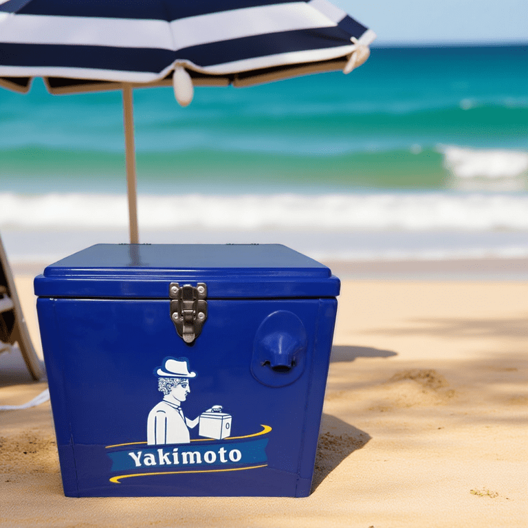 Yakimoto 15l/16Qt Reflex Blue Cooler Box - 4-Day Ice Retention