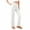 White, variant on RQYYD Women's Fleece Lined Pants Winter Thermal Warm Flare Leggings Crossover Yoga Pants Bell Bottom with Pockets for Cold Weather