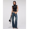thumbnail image 2 of Remera INLYRIC Cosnufy de Malla Transparente con Cuello Simulado Negra M, 2 of 8