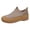 Light Brown, variant on Women's Comfortable Warm Shoes, Plush Lining Indoor and Outdoor Winter Shoes, Memory Sponge Insole Non Slip Winter Cotton Boots