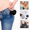thumbnail image 3 of YUNDAP Compatible with Airpods Pro Case, Drop Proof Protective Case Cover Silicone Skin Cute Fur Ball Keychain/Strap Fit for Apple Airpods 3 Charging Case, 3 of 5