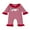 Red, variant on Miaouyo Infant Baby Girl Christmas Fall Romper 0 3 6 12 18 Months Striped Santa Embroidered Ruffle Trim Long Sleeve Bodysuit