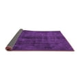thumbnail image 2 of Ahgly Company Indoor Square Persian Purple Traditional Area Rugs, 4' Square, 2 of 4
